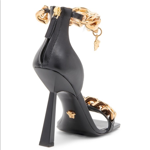 **SOLD**Versace Medusa Chain High-Heeled Sandals 36 - Picture 5 of 12